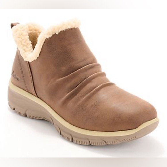 Skechers Shoes - Skechers Easy Going Water Repellent Ankle Boots Sweet Treasure 7.5